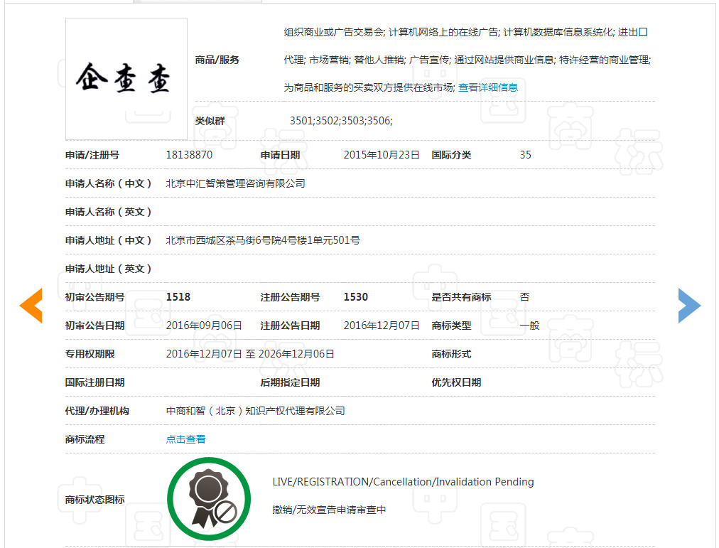 企查查：我太難了，搶注了我的名字，還把我給告了！